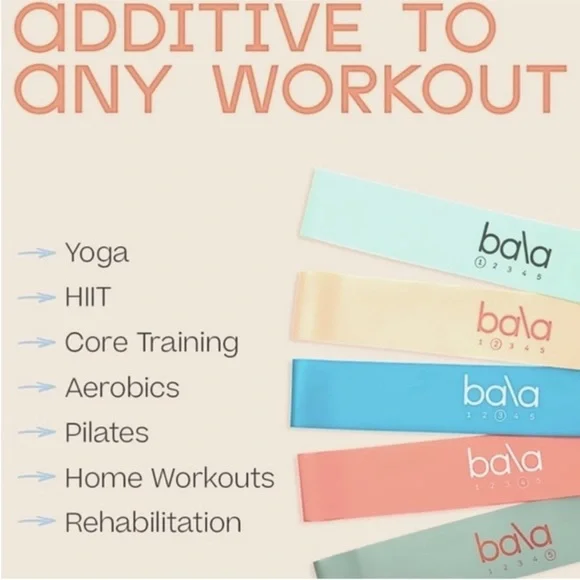 Bala Resistance Bands Set - Picture 6 of 9